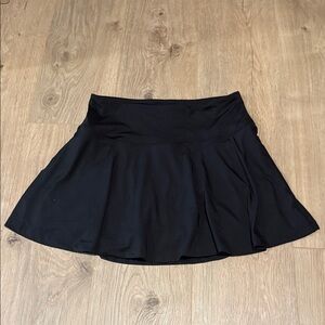 Black Women's tennis Skirt